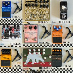 Various Guitar Pedals (Individual or LOT)