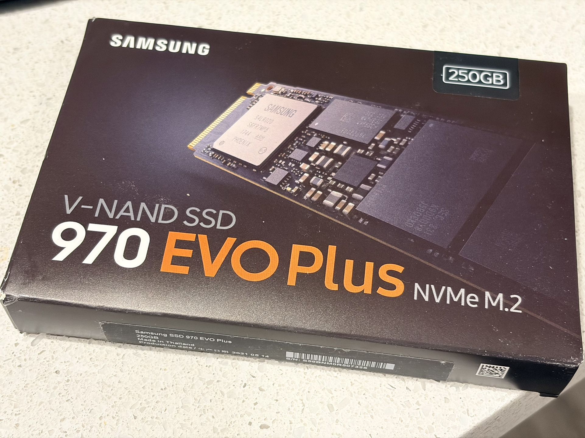 Samsung NVMe M.2 - 970 EVO Plus - 250GB