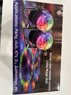 Seven Color Remote Control Magic Ball Light