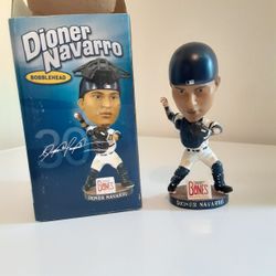 Tampa Bay Rays Dioner Navarro Bobblehead 