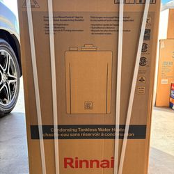 Brand New Rinnai RX180iN Natural Gas or Propane Tankless Water Heater.