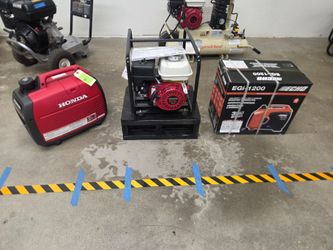 Honda generator and honda pressure washer "NEW"