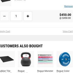 Rogue Deadlift Platform