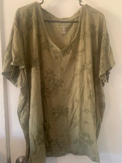Plus size 3X ladies knit top 5$