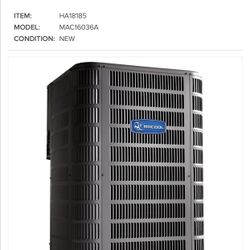 3 Ton 16 SEER MrCool Signature Central Air Conditioner Condenser ITEM: HA18185 MODEL: MAC16036A CONDITION: NEW