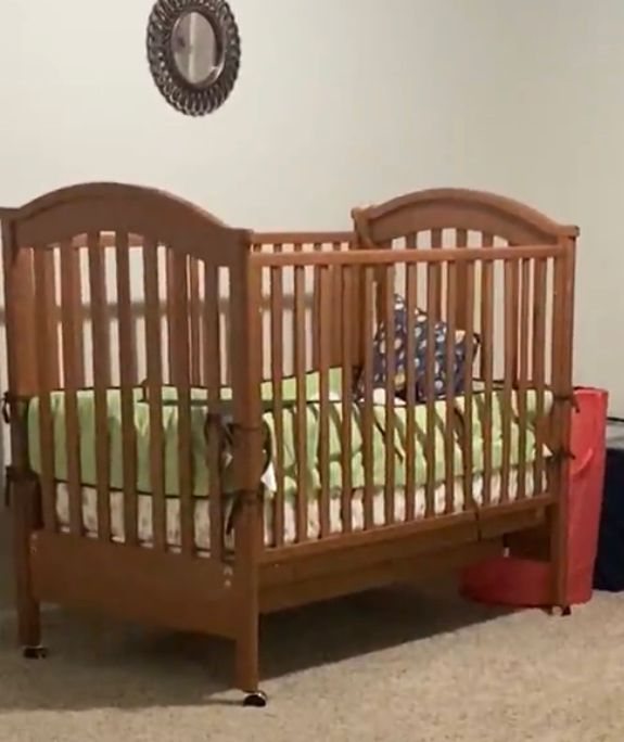 Baby’s crib!