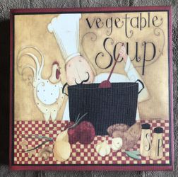 11.5 X 11.5” Canvas 