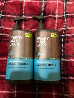 Body Wash Every  man Jack  2 x $18