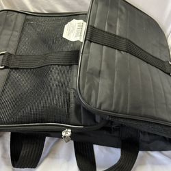 Sherpa Dogs Or Cata /Carrier Blacks Bags / Small - Medium Dog / New / Traveling Bag / Tote Bag / New Adventure/ 