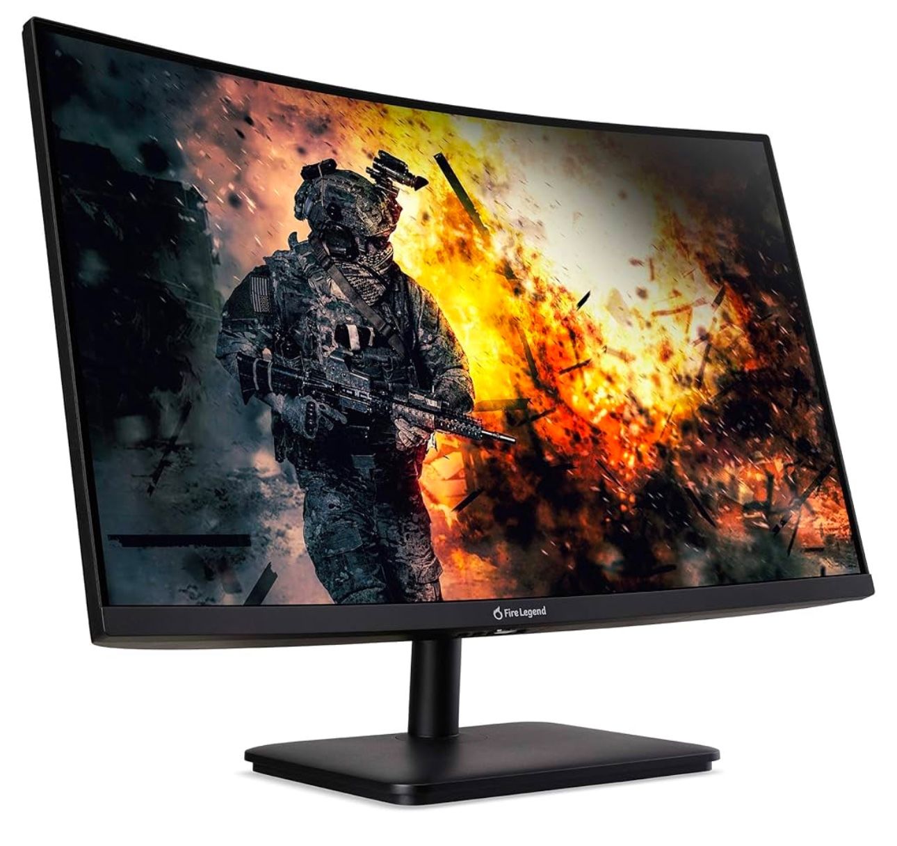 Acre 27in Curved Gaming Monitor 75hz 1ms Amd Freesync 