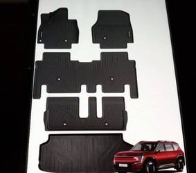 NIKALAIKA - Floor Mats & Cargo Liner for 2024-2025 Kia EV9 Full Set