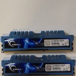 DDR3 16GB 2X8 G.SKILL RipjawsX
