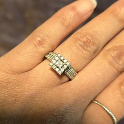 14kt White Gold Engagement Ring