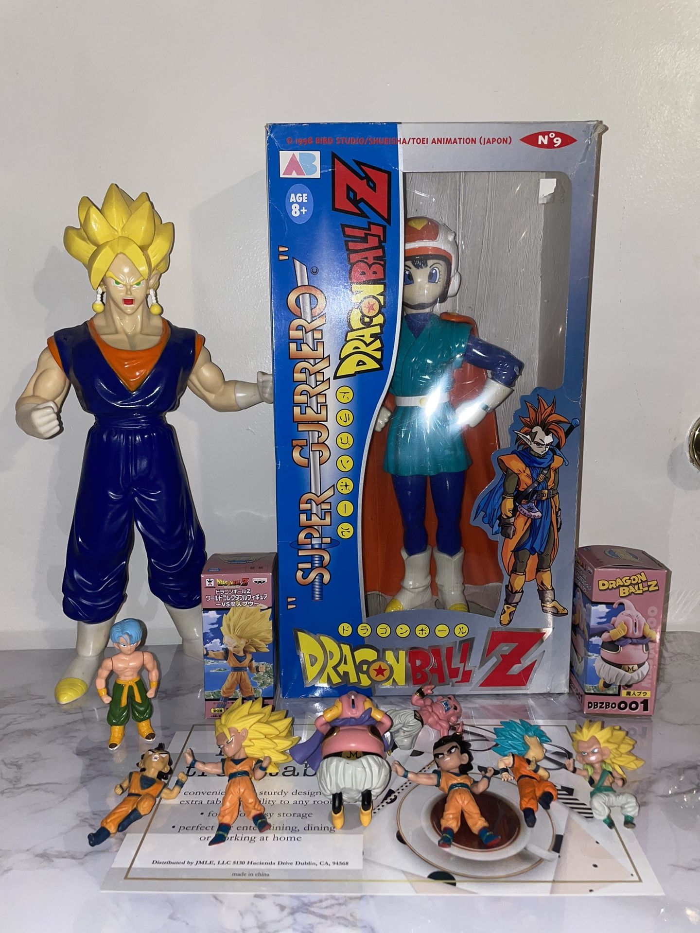 VINTAGE DRAGON BALL Z ACTION FIGURE AND FIGURINE SET FOR SALE! 