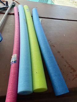Pool noodles