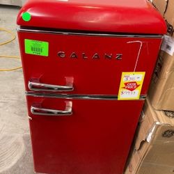Galanz 3.1 Cu Mini Fridge GLR31TRDER ZGQZ