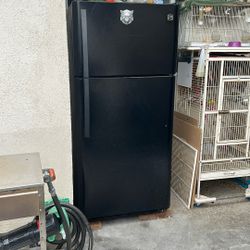 Black Working Refrigerator  