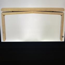 MATTHES WOOD CONSOLE TABLE IN WORN OAK