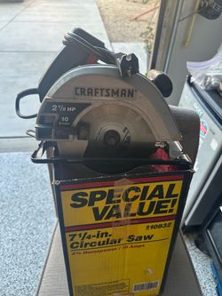 Craftsman 7-1/4 Inch Circular Saw