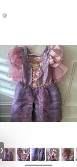 Rapunzle Disney Dress And Disney Little Mermaid