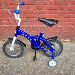 ROSS  12"  Kids' Bike, Fits Riders 3'1" - 3'5