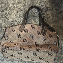 Dooney & Bourke DB Signature Small Satchel Handbag