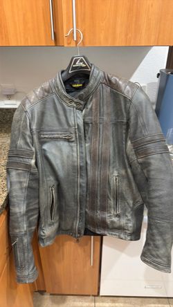 Genuine Leather Armored Scorpion Jacket