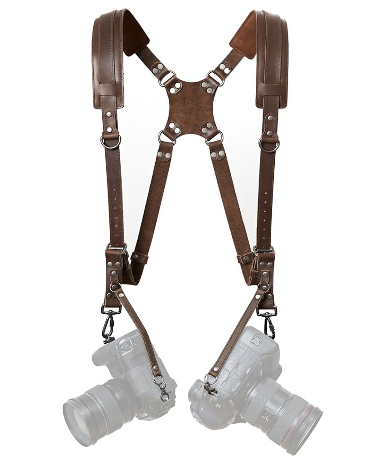 Dual Camera Harness Strap for Two-Cameras