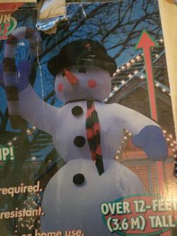 12 Feet Snowman