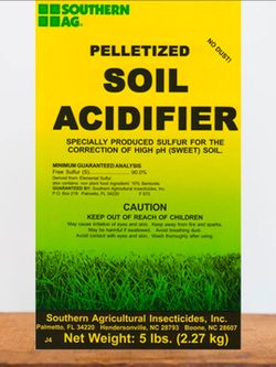 Brand: Southern Ag
4.5
4.5 out of 5 stars
(209)
Southern Ag Pelletized Soil Acidifier - 5LB