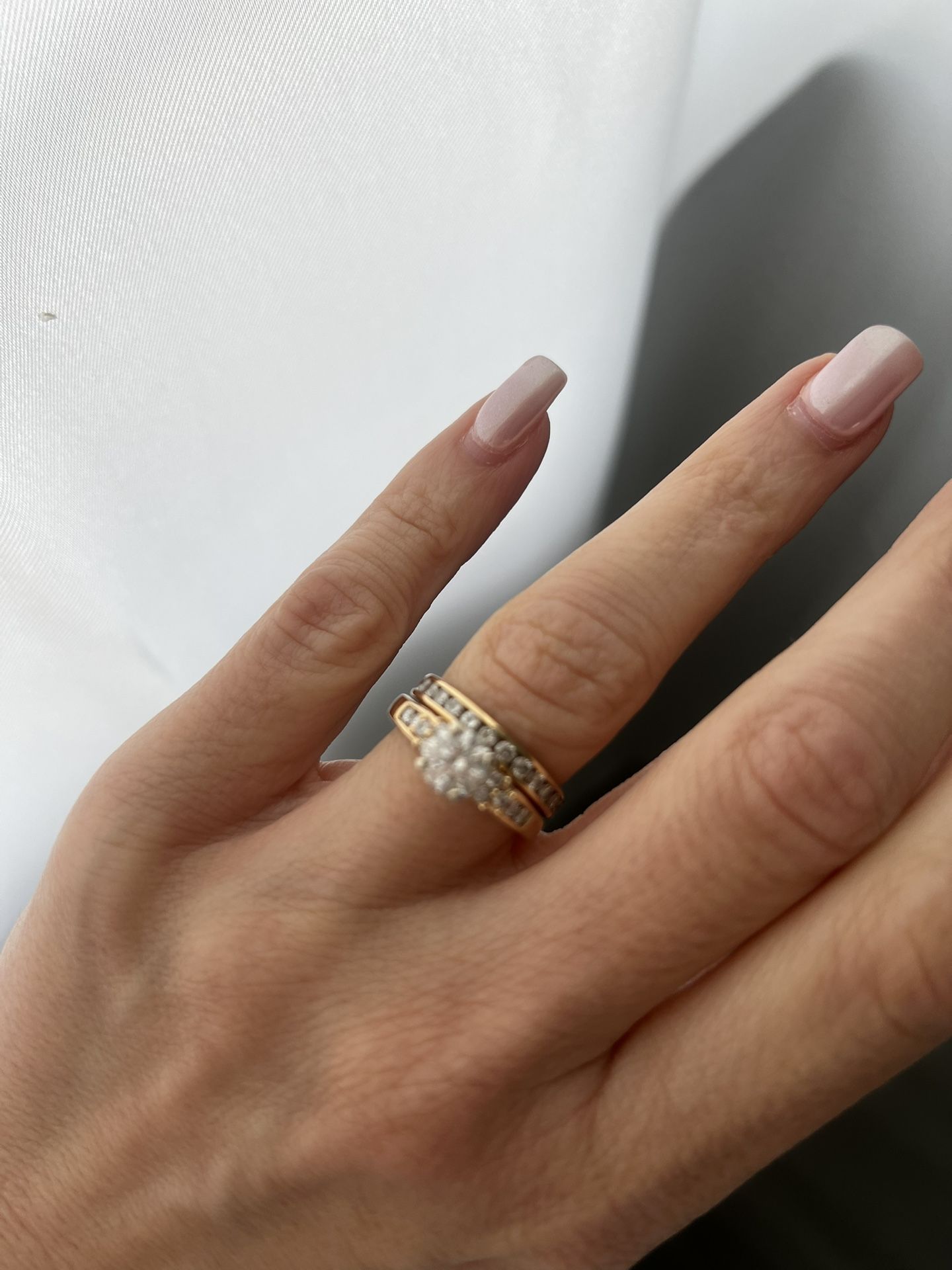 Engagement Ring And Wedding Band