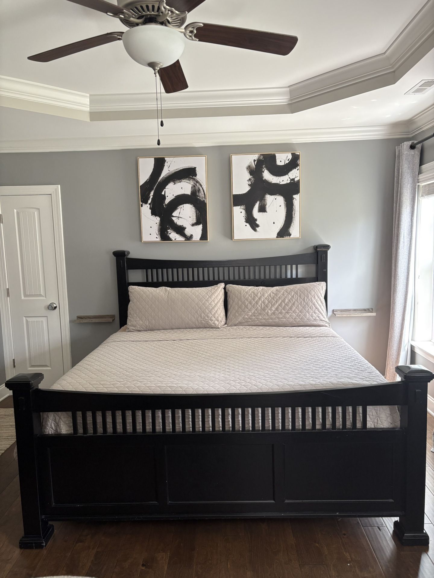 Bed Frame, Mattress And Box Springs