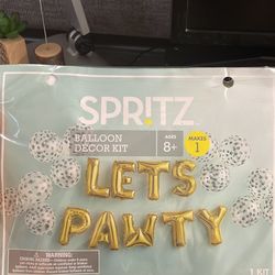 Let’s pawty Ballon Kit