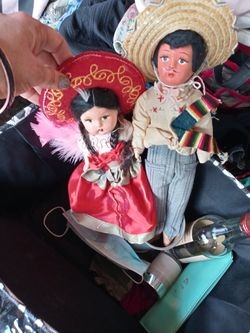 Mexican folk dolls