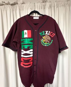 Mexico Baseball Jersey Button-Up Shirt