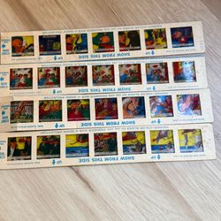 Vintage 1963 Kenner Give-A-Show Color Slide Lot • Mr. Magoo, Three Stooges, Mr. Ed & Whirlybirds