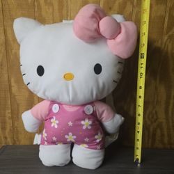 Hello Kitty Plush Backpack
