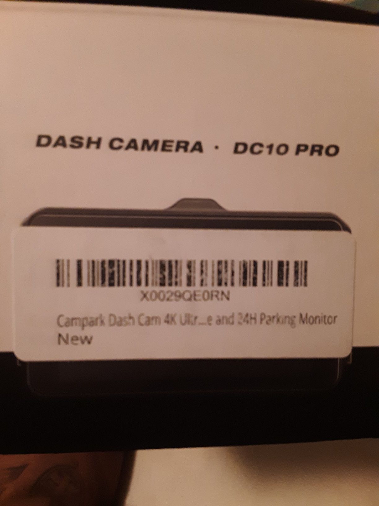 Dash camera DC10 pro