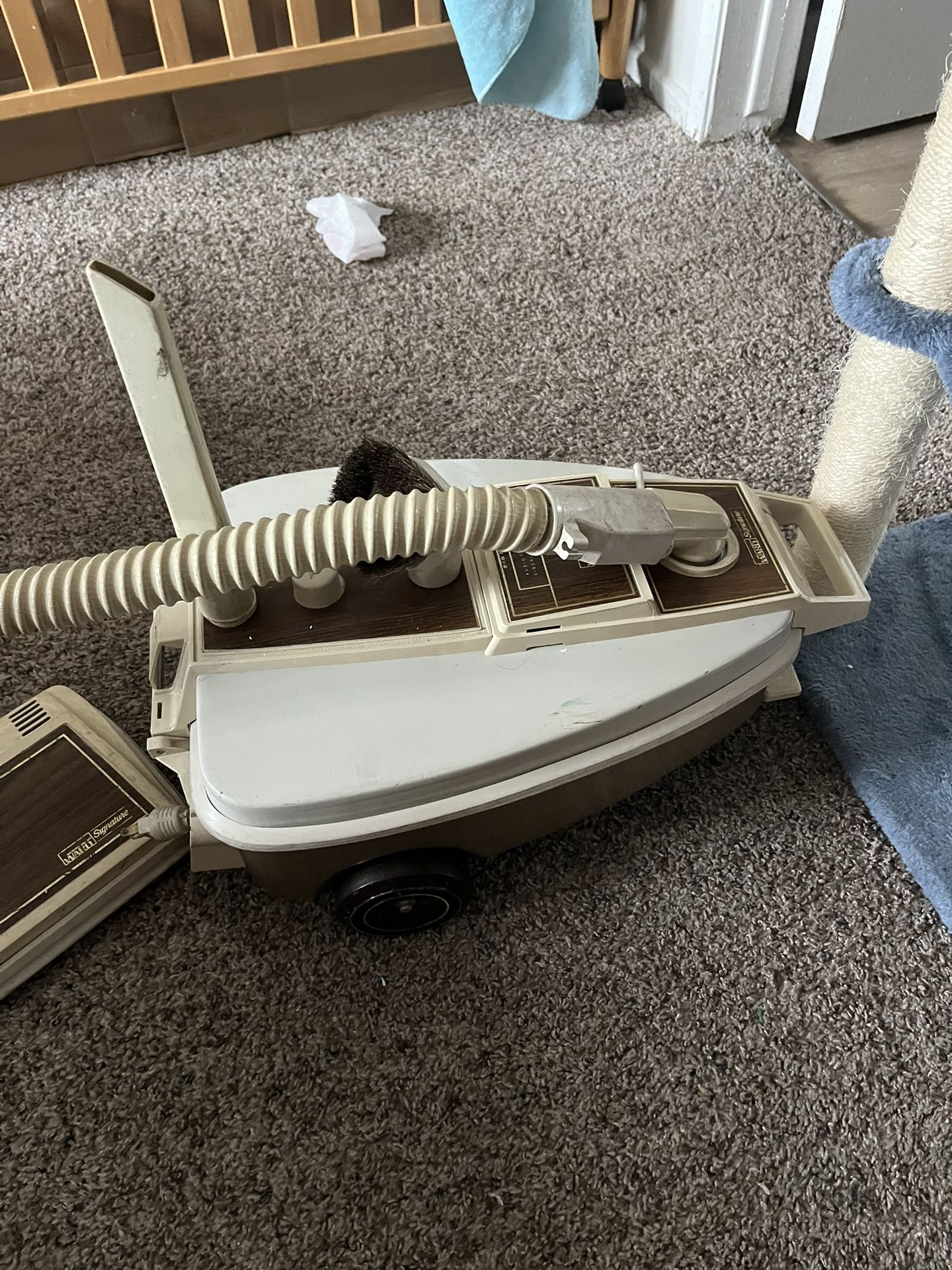 Vintage Signature Old Vacuum