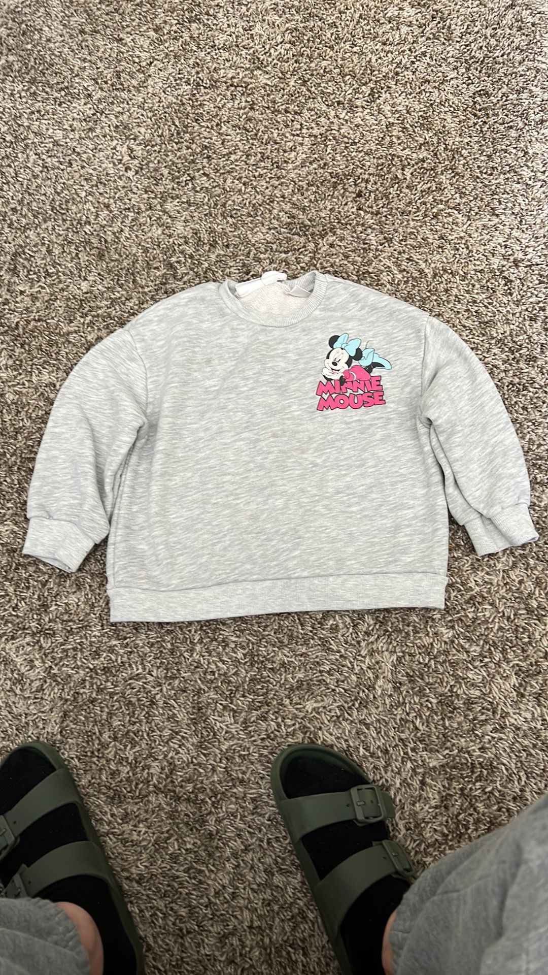 Disney Minne Mouse Sweatshirt 3-4 Yo
