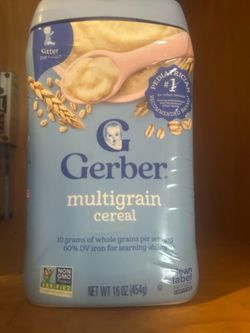 Gerber multigrain cereal