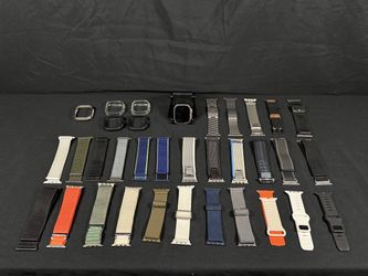 Apple Watch Ultra 2 49mm + Bands & Cases Bundle