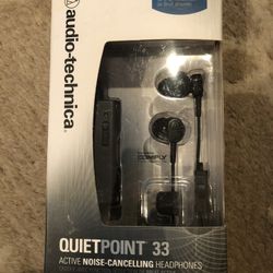 Quiet Point 33 Noise canceling headphones 