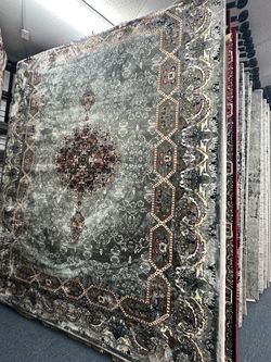 Large Traditional Persian-Style Area Rug