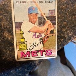 Cleon Jones Trading Card