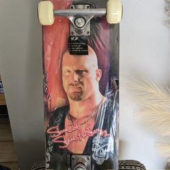 2001 WWF Collectable Skateboard 