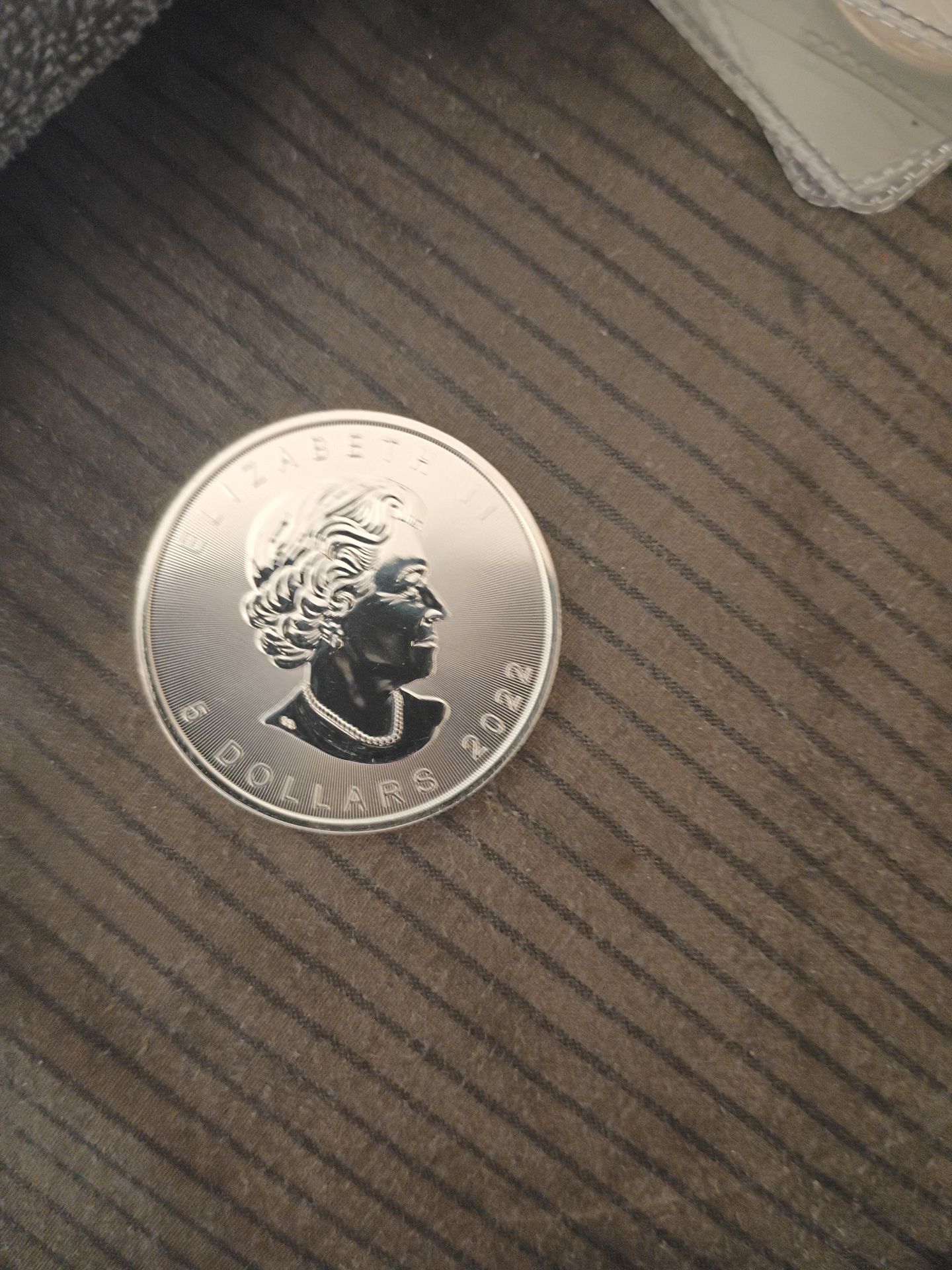 2022 Canadian maple leaf silver dollar