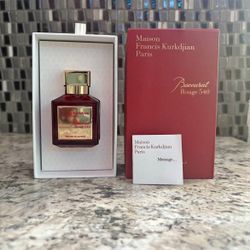 Baccarat Rouge 540  cologne
