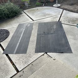 Black rubber mats - multipurpose