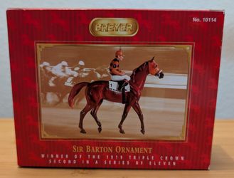 Beyer Horse Christmas Ornament New In Box